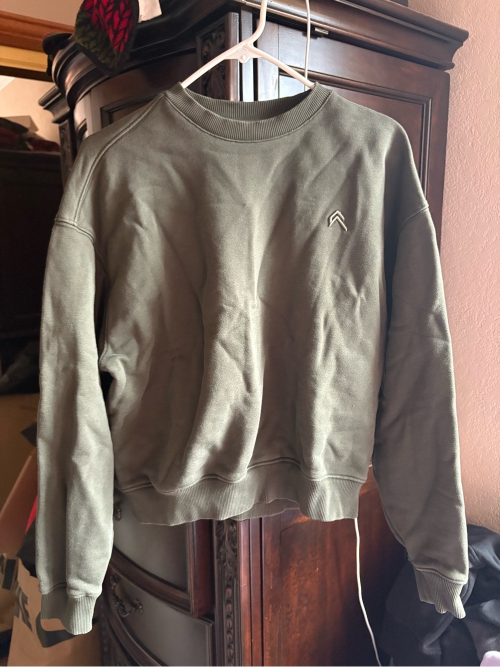 Oner Active Olive Green Crewneck Sweater